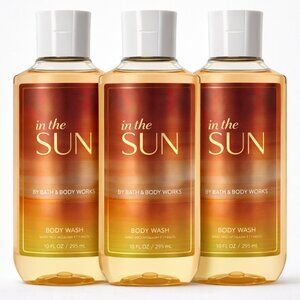 Bath & Body Works Body Wash Bundle IN THE SUN 3Pack NEW